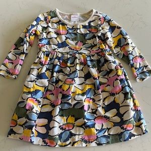 NWOT toddler long sleeve cotton swing dress